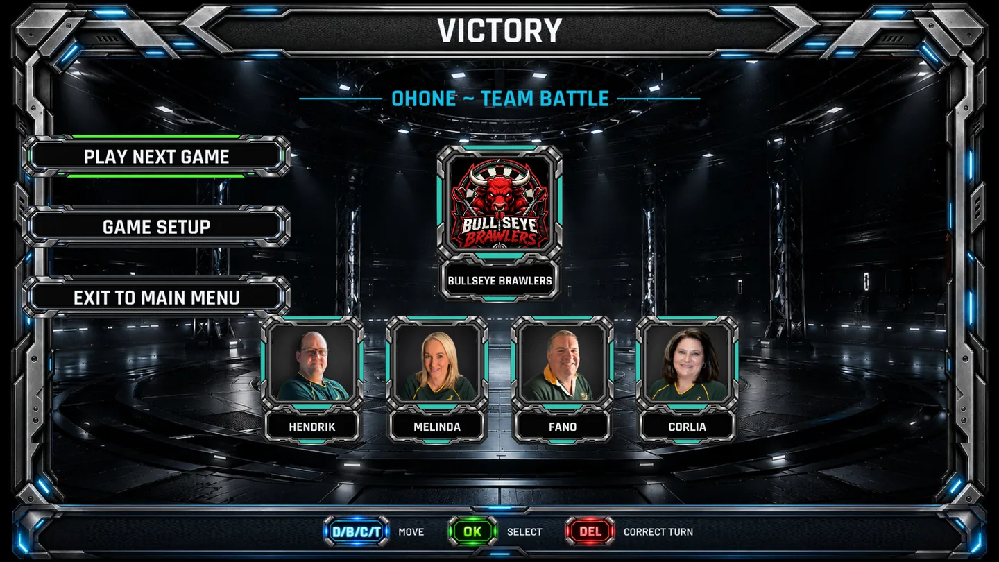 OhOne victory screen